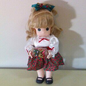 Christmas Precious Moments doll - 13 inches tall